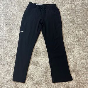 Black Sketchers by Barco Scrub Pants
